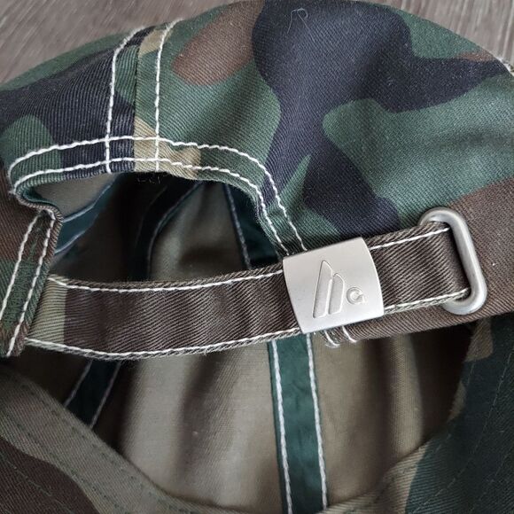 Bling Cross Camo Baseball Cap Strapback Hat OSFA - Picture 6 of 8